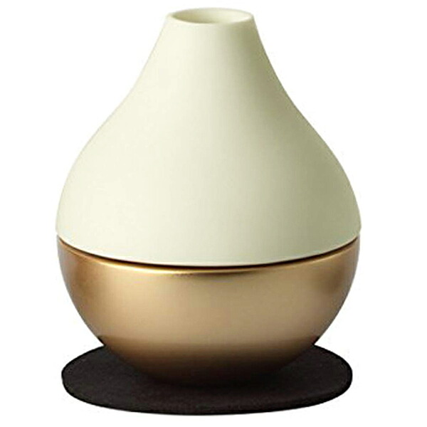 仏具セット ミニ ポタリン Potterin 三具足 金 ゴールド 線香立て ローソク立て 花立て おりん 手元供養 仏壇仏具 ミニ仏具 デザイン仏具 かわいい おしゃれ 真鍮 自宅供養 小さい コンパクト ミニサイズ セット モダン 手元供養専門店 未来創想