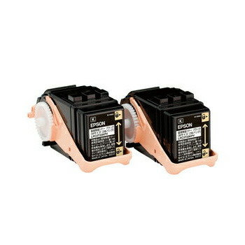 (直送品)【完全無欠】EPSON(エプソン)LPC3T33KPV 周囲の状況推しすすめるトナーブラック 2本容器に並べる / 4988617219533【返品不可商いもの】
