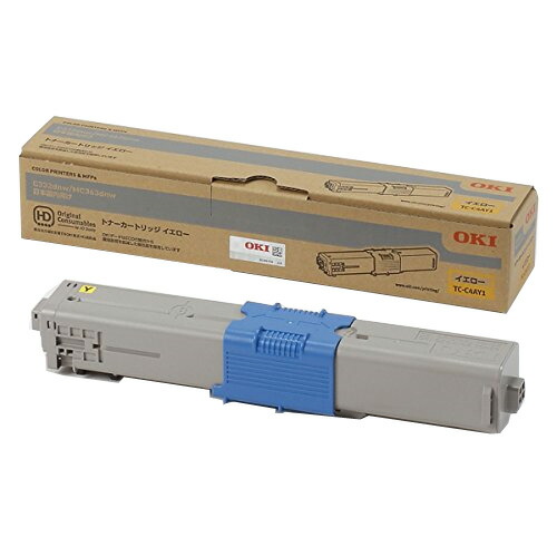 (直送品)【純正】OKI(OKIデータ)TC-C4AY1 イエロー / 4949443214307【返品不可商品】