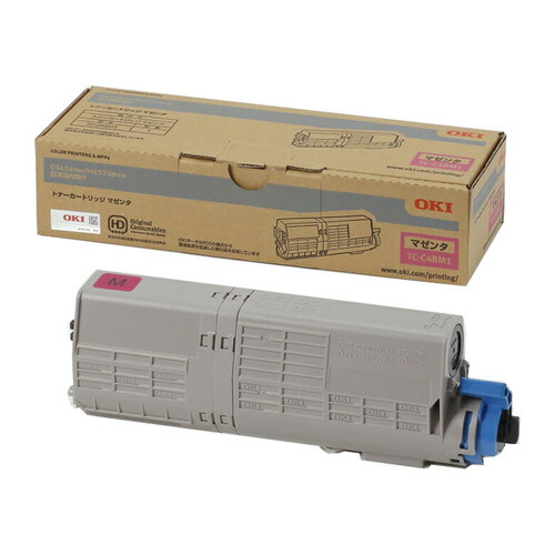 (直送品)【純正】OKI(OKIデータ)TC-C4BM1 マゼンタ / 4949443214031【返品不可商品】