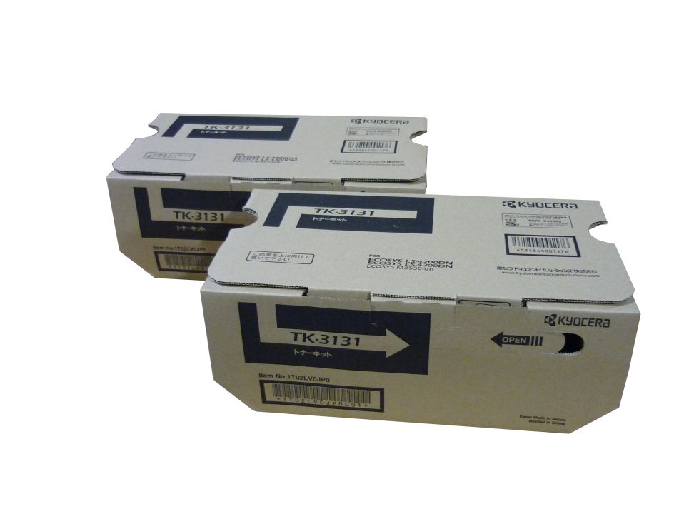 (直送品)【完全無欠】KYOCERA(京セラ)TK-3131×2本仕掛ける / 4531844001176【返品不可商いもの】