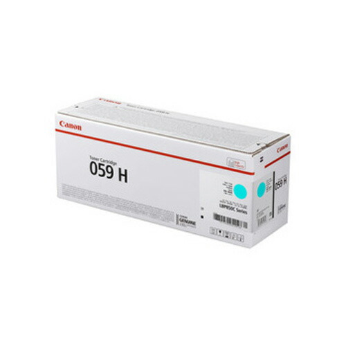 (直送品)【純正】Canon(キャノン)トナーカートリッジ059H シアン / 4549292137125【返品不可商品】