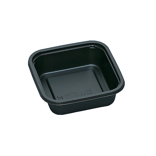 食料雑貨類入れもの TR-62H 黒 900枚【返品不可商いもの】福助工業 0592870
