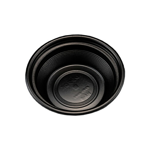 木鼠容器に並べる 麺丼 本体 黒(RHDT801)300枚【返品不可商いもの】