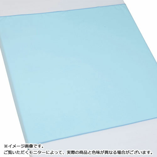 エブケア 雨合羽敷き布 スムースニットタイプ(2層)90×145珊 青碧 30枚
