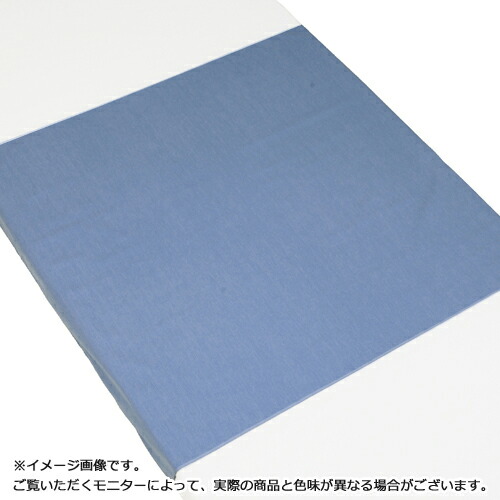 エブケア雨合羽敷き布 ジーンズ地手合い(2層)90×175珊 青碧 20枚