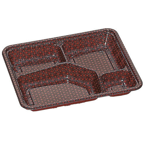 弁当入れもの LC-614 麻（フタ付）600仕掛ける【返品不可】福助工業 0576530