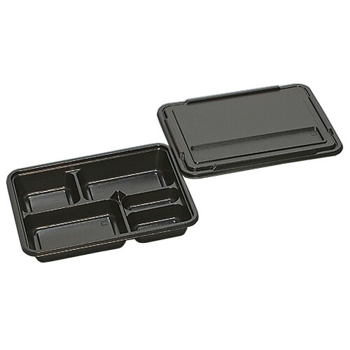 弁当容器 KP-130 阿波（共フタ付）300セット【返品不可】福助工業 0578754