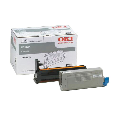 (直送品)【純正】OKI(OKIデータ)ID-C4JK イメージドラム ブラック / 4949443206302【返品不可商品】