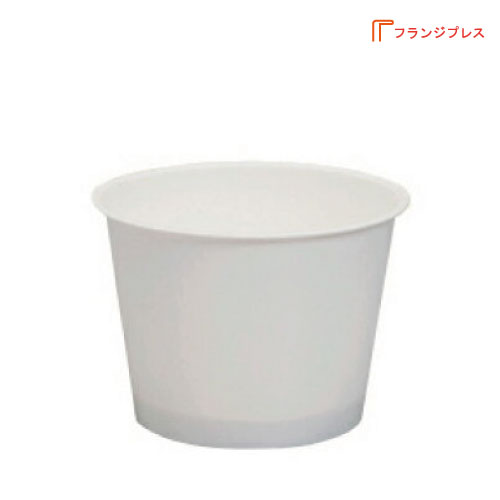 トーカン/アイスカップ 紙容器 業務用(220ml)PC-170F ムジ 両面PE 1200個