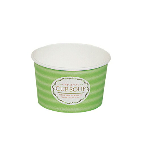 トーカン/スープカップ 紙容器 業務用(293ml)PC-240N スープカップ S 片面PE 1200個｜ディスカウント　みやこ