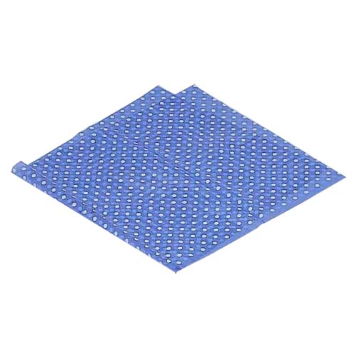 強化因子HDPEポリ風呂敷 水玉青(大)500枚 福助工業 0460389
