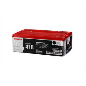(直送品)【完全無欠】Canon(加農砲)トナーカートリッジ418VP 黒いこと 2本 / 4960999655376【返品不可商いもの】