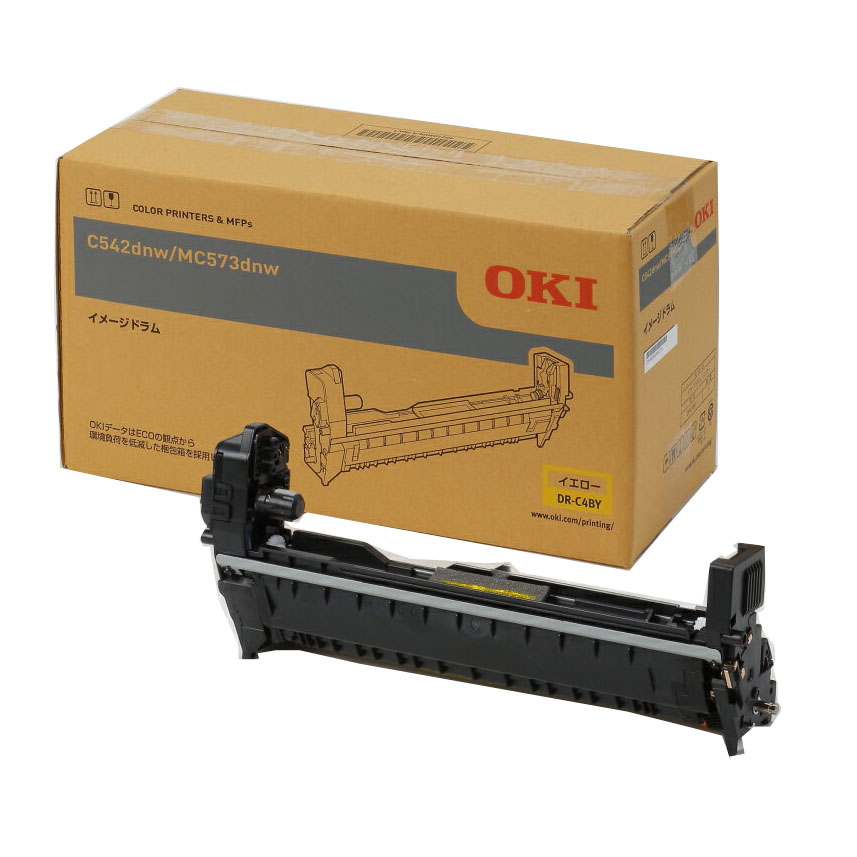 (直送品)【純正】OKI(OKIデータ)DR-C4BY イメージドラム イエロー / 4949443214109【返品不可商品】