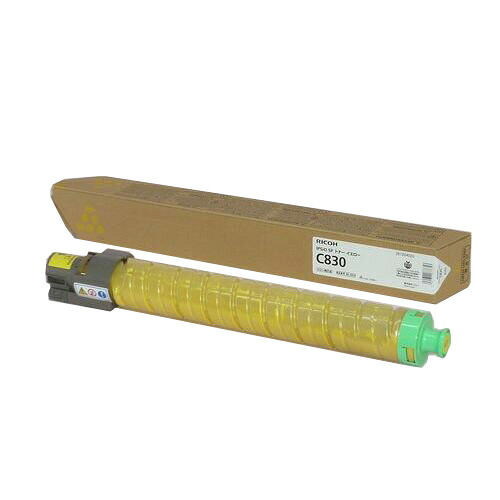 (直送品)【純正】RICOH(リコー)IPSIO SPトナー イエローC830 / 4961311877353【返品不可商品】