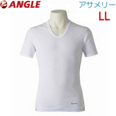 楽天市場】LLサイズ 5枚組 アサメリー U首 半袖シャツ【アングル