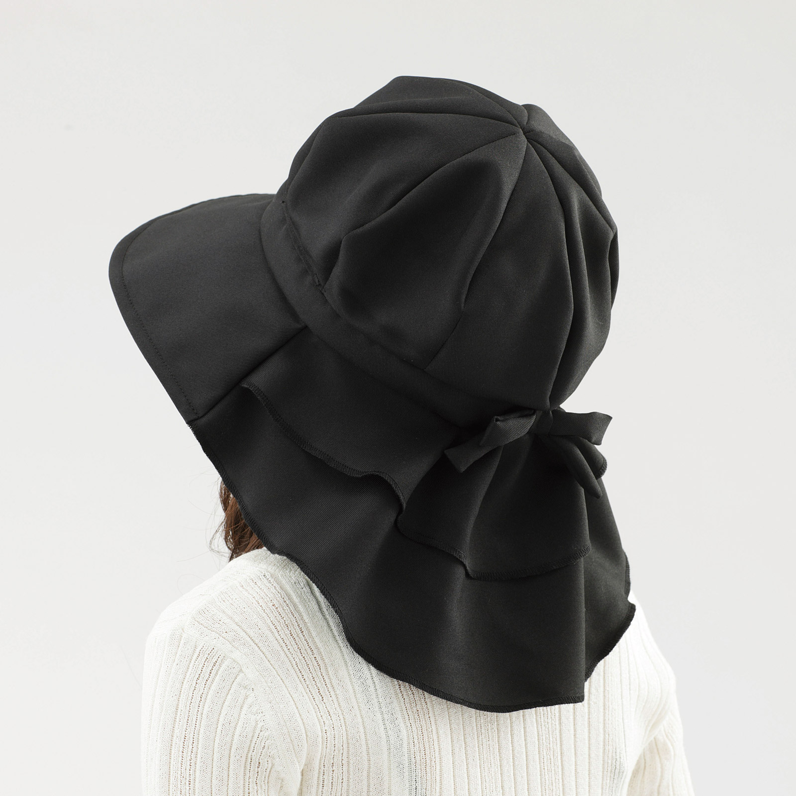 楽天市場 首筋まですっぽりロングケープ帽子つば広帽子 レディース Uvカット 髪型 が 崩れない帽子 日焼け対策 レディース Uv 折りたたみ つば広 Uvカット 被る日傘 うなじ 日よけ レディース おしゃれ 春 夏 帽子 ハット 帽子 首日よけ 小顔 大きめつば ガーデニング