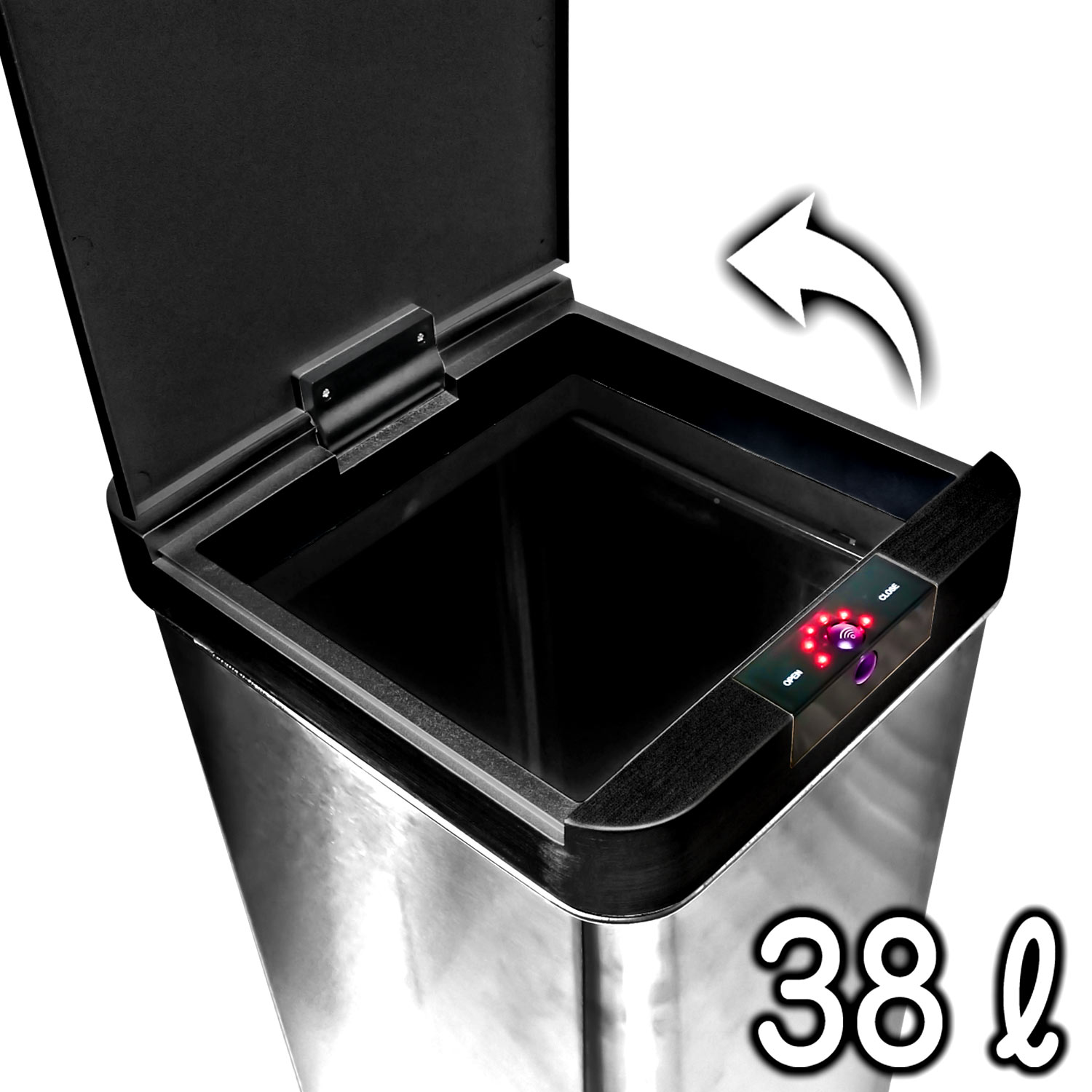 楽天市場】センサー式 自動開閉ゴミ箱 【 SDB-16LT 】 16L センサー 消