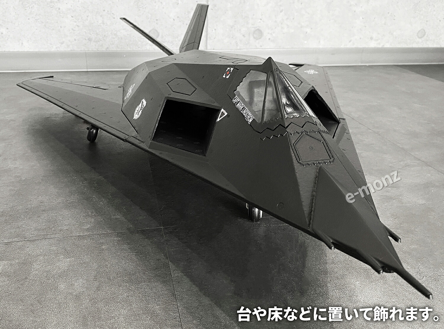 ビッグサイズ戦闘機 Rcモデル ラジコンタイプ ロッキードマーティン ステルス プロポ ナイトホーク デイホーク F 117 アメリカ空軍