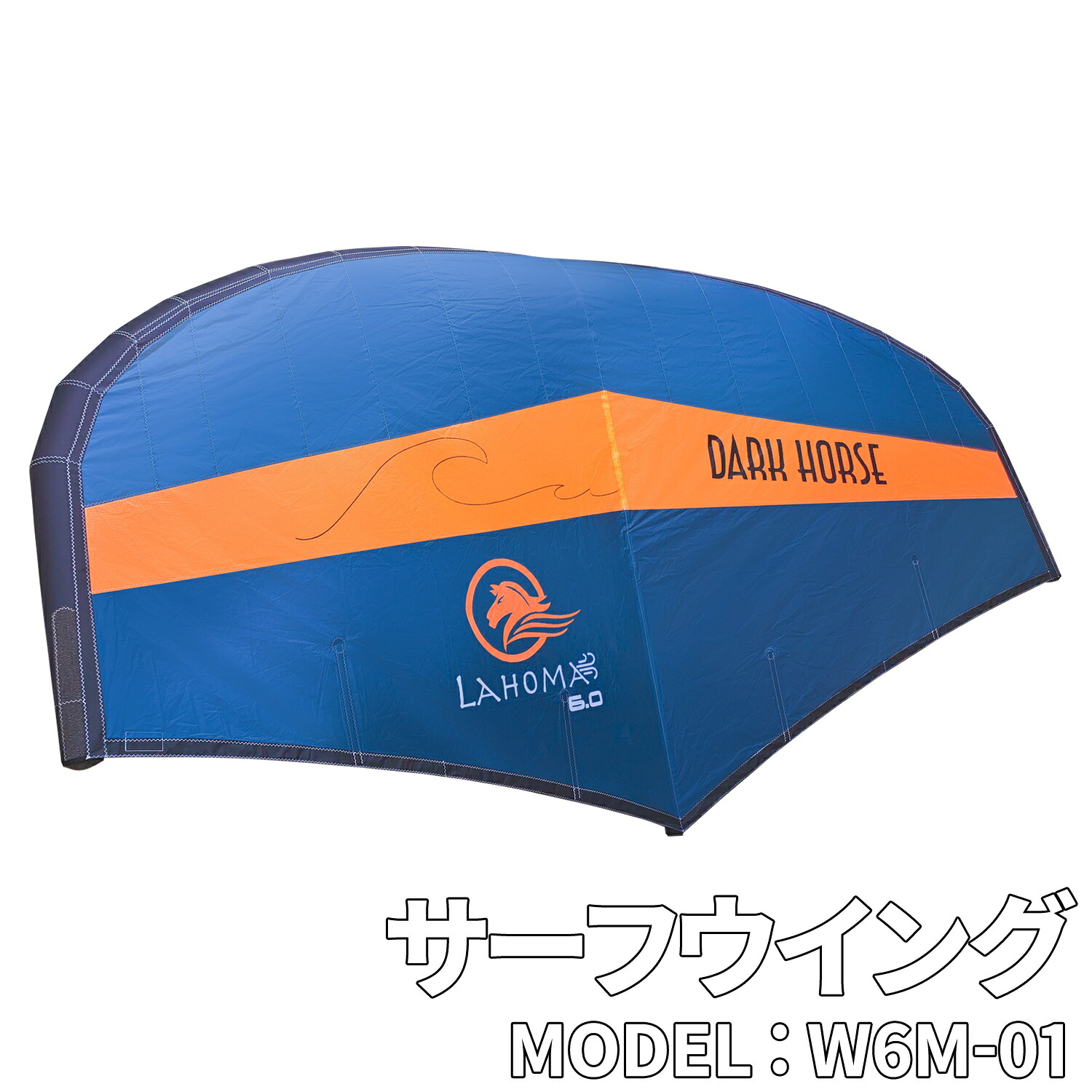 ウイングサーフィン用 ウイング 【 W6M-01 】 6平米 インフレータブル リーシュコード エアーポンプ 専用バッグ ウイングフォイル フォイルサーフィン ウイングサーフ サーフウイング カイトウイング ウイングボード おすすめ｜ｅモンズ
