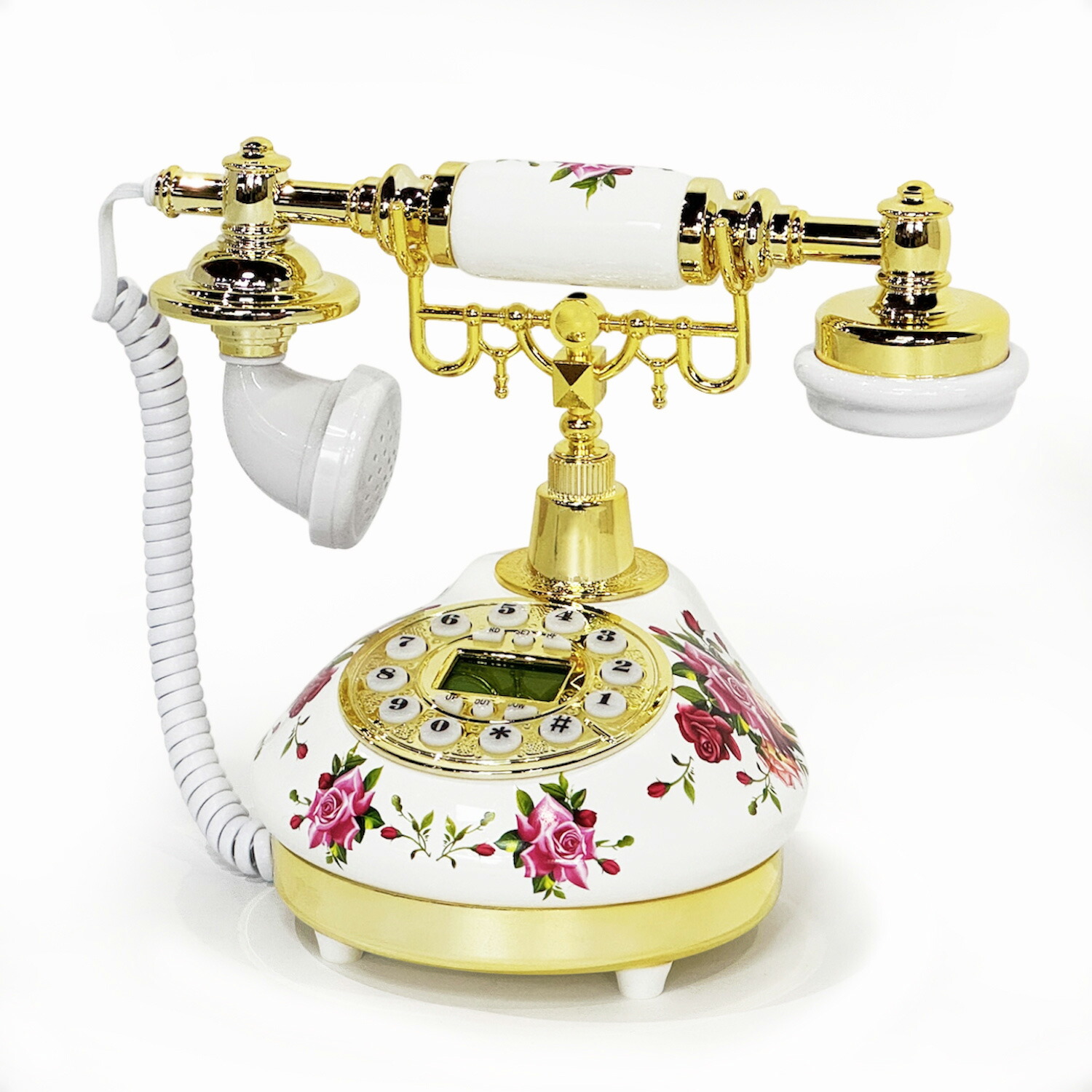楽天市場】高級陶磁器 アンティーク 電話機 Porcelain Telephone