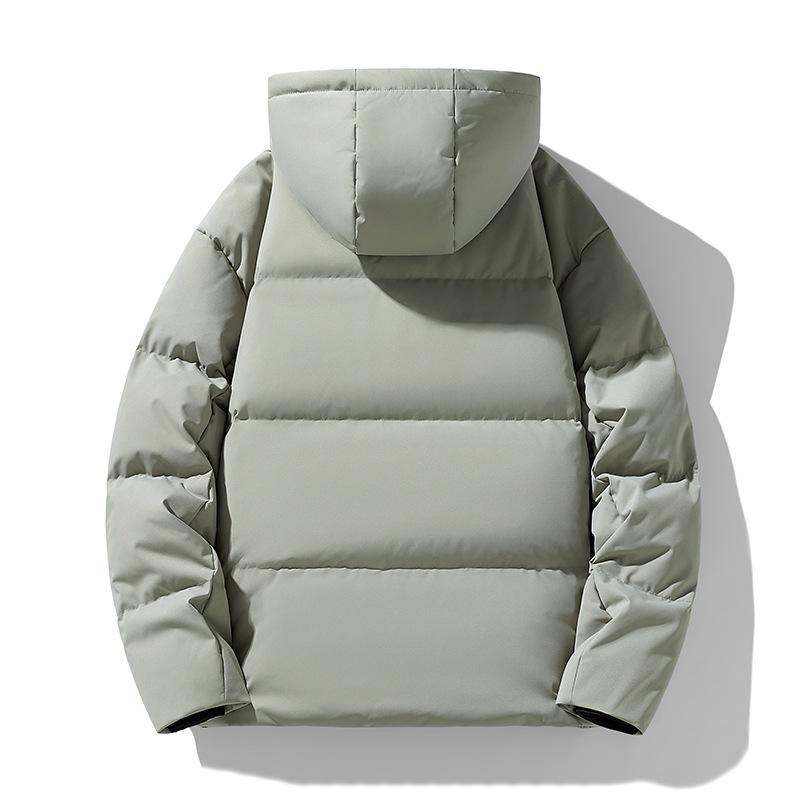 羽?服 メンズ 男性用 90% ホワイトダックダウン 連帽 フード付き 保温 防寒 暖かい ゆったり ルーズフィット 複数ポケット付き アウター ジャケット 秋冬 冬季 普段使い レジャー アウトドア 黒 ブラック グレー グリーン オフホワイト ポリエ 10,763円