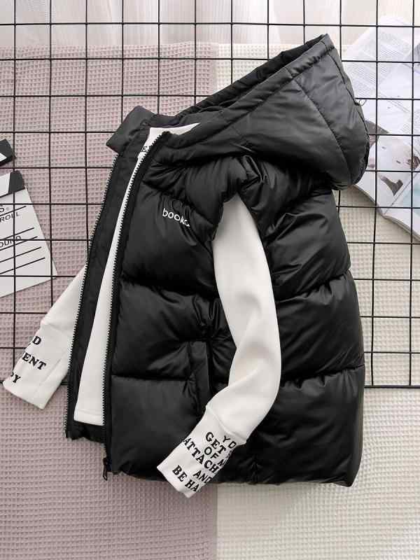 子供服 ダウンベスト 秋冬 防寒 撥水 中綿入り アウター 男の子 女の子 キッズ ベビー あったか ベスト 上着 チョッキ