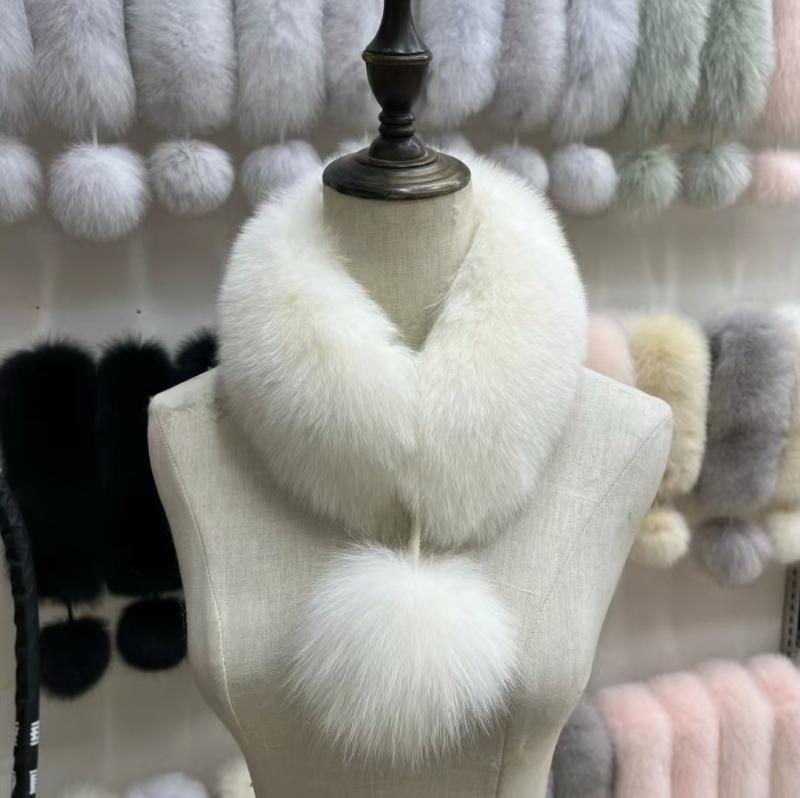 マフラー レディース 秋冬 ラビットファー 付け襟 ティペット ショール 暖かい かわいい ベージュ ピンク系 グレー ブラック ミルクティーカラー 上品 エレガント