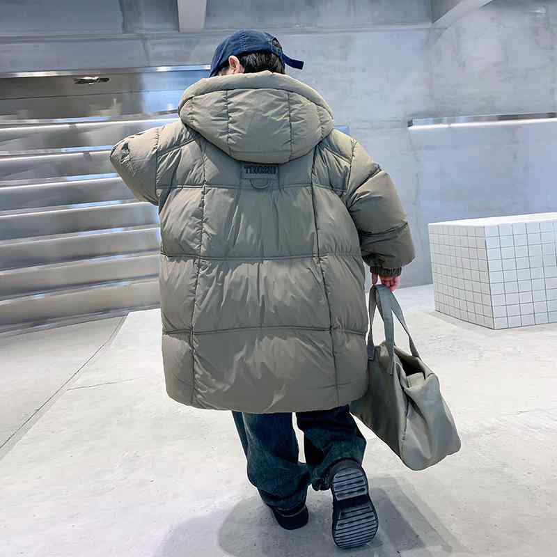 子供用ダウンジャケット 男の子 ロング丈 あったか 中綿 厚手 アウター 撥水 防寒 秋冬|イーマイショップ