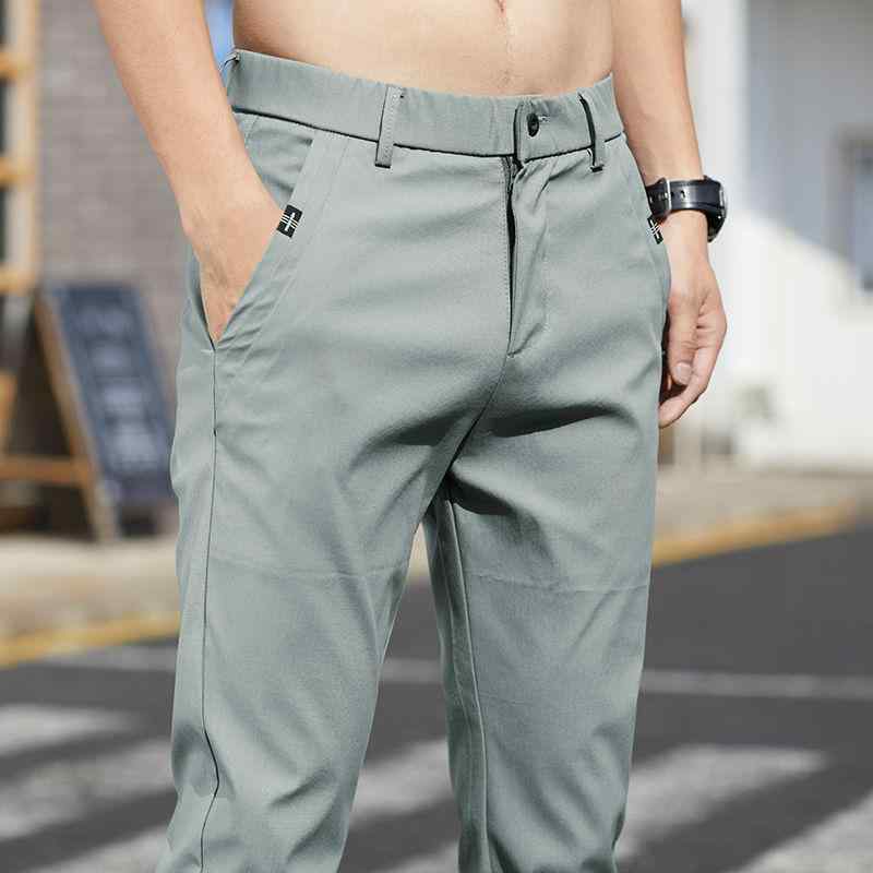 パンツ メンズ 男性用 ズボン カジュアルパンツ ストレートパンツ ルーズフィット 普段使い デイリーウェア コットン 綿 伸縮性 スポーツ ウェア ロングパンツ ブラック グレー グリーン
