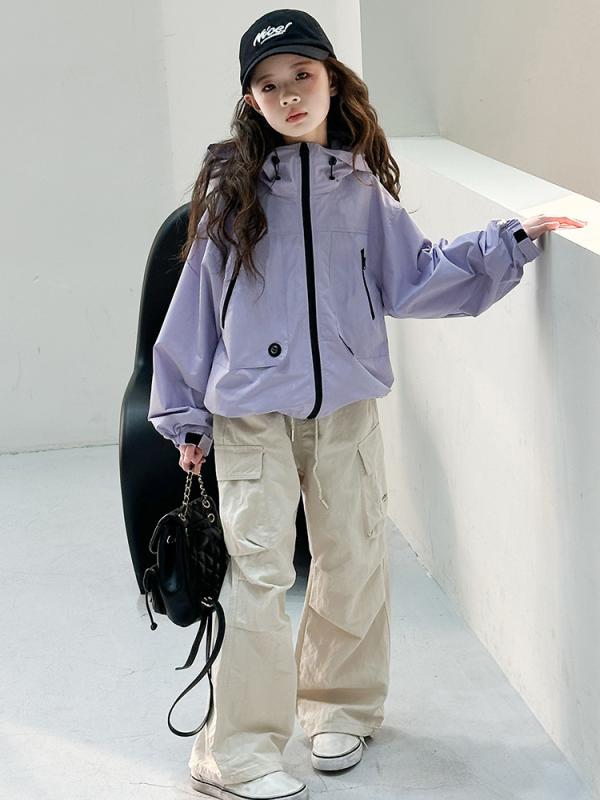 子供服 ジャケット 女の子 アウター 春秋 中綿入り パーカー ジャンパー カジュアル 普段使い 通学 120cm 130cm 140cm 150cm 160cm 170cm