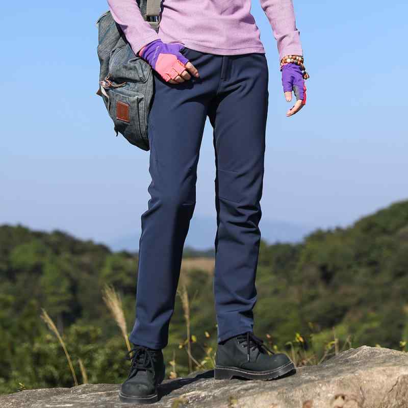 パンツ レディース アウトドア 登山パンツ 防風 撥水 保温 防寒 秋冬 裏起毛 ソフトシェルパンツ ロングパンツ ズボン 女性用 トレッキングパンツ