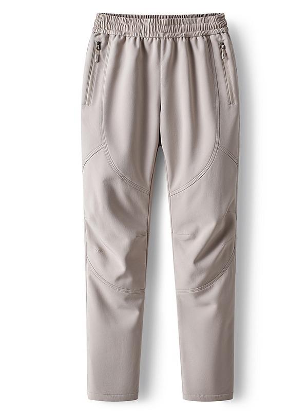 パンツ 男女兼用 裏起毛 ソフトシェルパンツ 防風 防水 防寒 登山 トレッキング ウェア アウトドア 釣り キャンプ 伸縮性 耐摩耗
