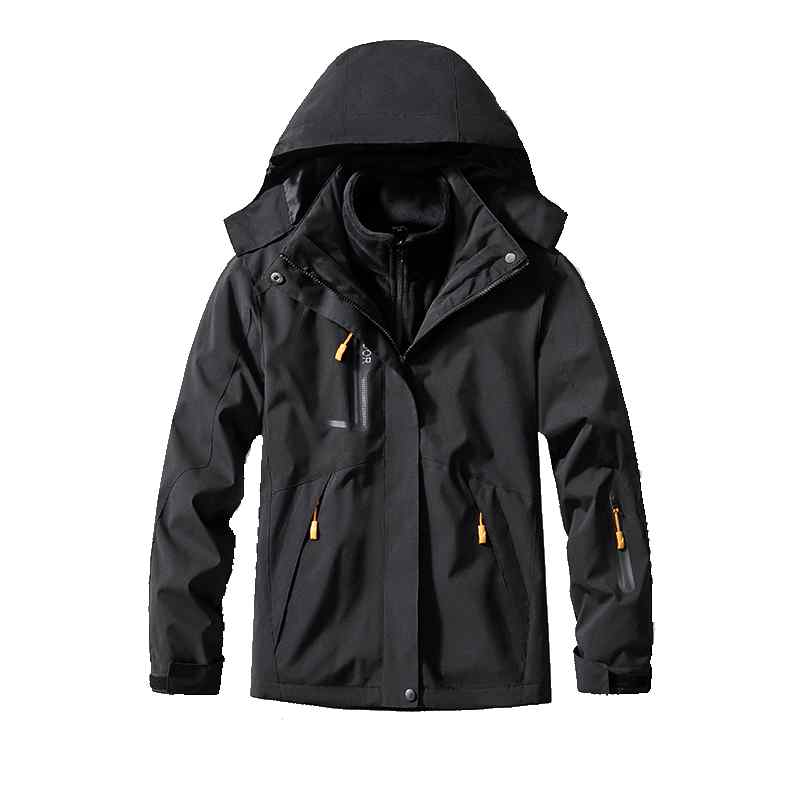 マウンテンパーカー レディース メンズ 取り外し可能 防風 防水 登山ウェア アウトドア ジャケット 秋冬 ペア ユニセックス