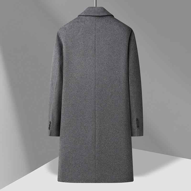 コート メンズ 男性用 ウールコート 秋冬 厚手 暖かい ビジネス 紳士服 ロング丈 羊毛 アウター 上着 普段使い