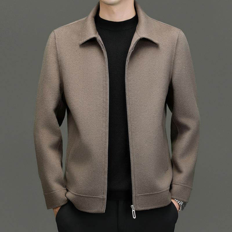 コート メンズ 男性用 ウールコート テーラードコート 秋冬 アウター ビジネス 紳士服 厚手 無地 防寒 暖かい カジュアル 通勤 墨灰 ブラウン キャメル ブラック