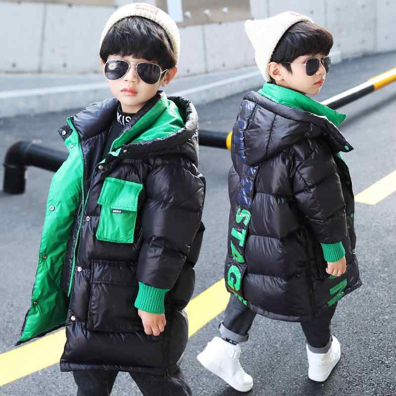 子供服 コットン ジャケット 秋冬 男の子 中綿入り フード付き 厚手 アウター コート 子供 ボーイズ スポーツ 普段使い かわいい 8歳以上 ブラック 110cm 120cm 130cm 140cm 150cm 160cm 170cm
