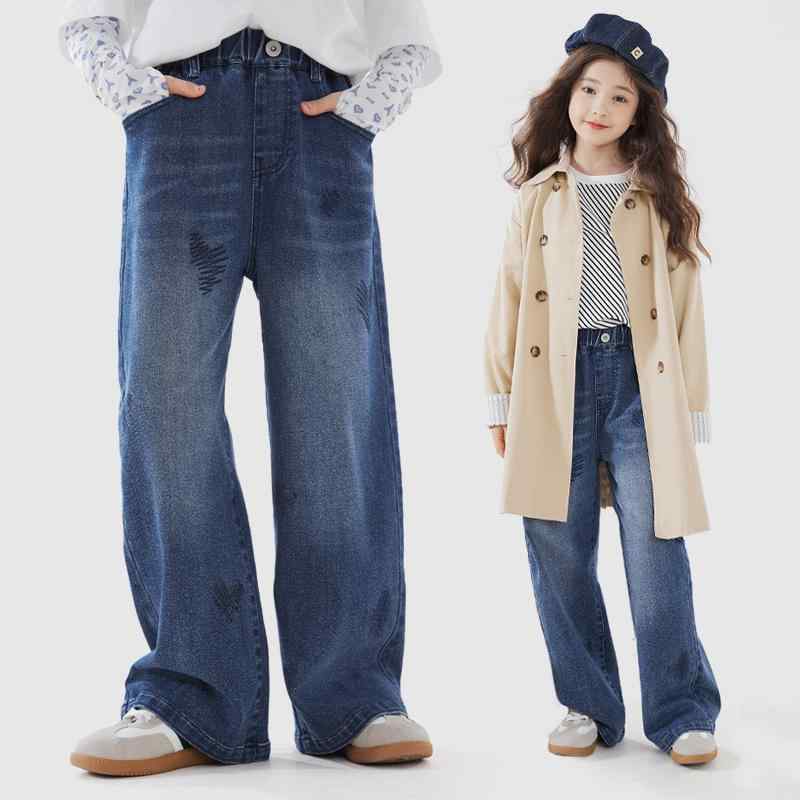 子供服 ジーンズ 女の子 デニムパンツ ロングパンツ カジュアルパンツ スポーツ 秋冬 綿混紡 伸縮性 6,604円