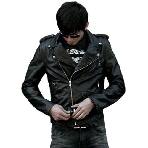 レザージャケット メンズ 男性用 秋冬 ライダースジャケット PUレザー ウォッシュ加工 スリムフィット ブルゾン アウター 普段使い カジュアル スタイル 黒 ブラック ブラウン オフホワイト