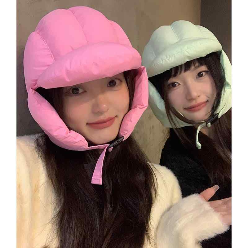 帽子 レディース 秋冬 防寒 暖かい 雷鋒帽 フライトキャップ 耳当て付き かわいい おしゃれ 自転車 アウトドア