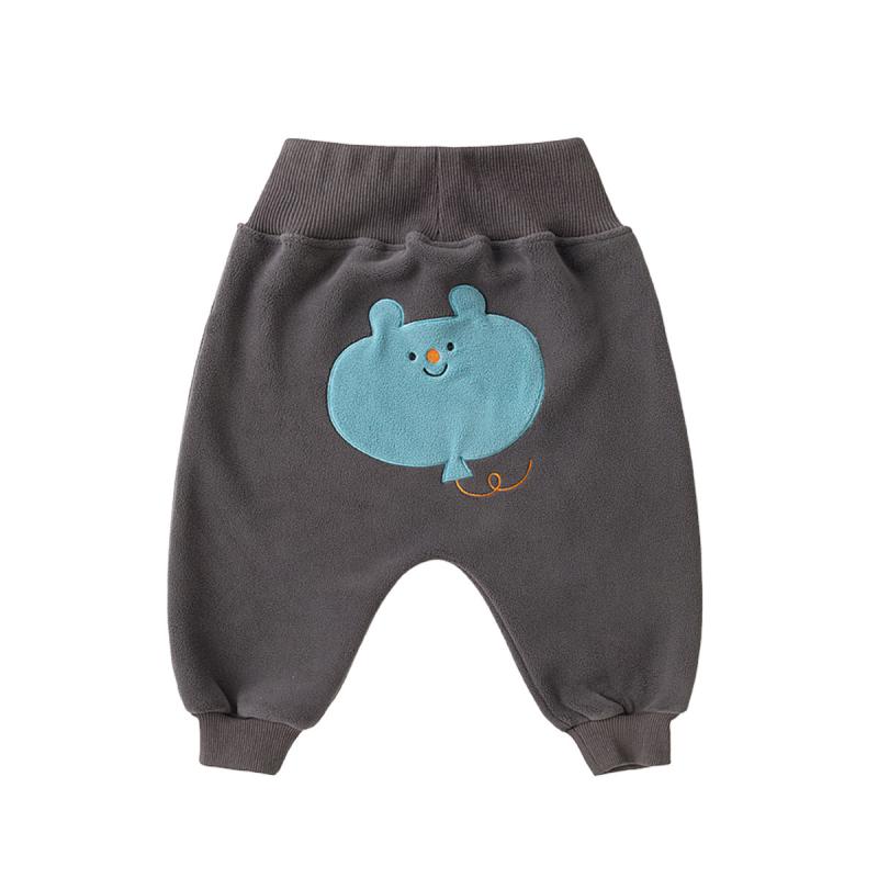ベビー服 赤ちゃん 腹巻付きパンツ 秋冬 高腰 幼児 PPパンツ ロングパンツ カジュアルパンツ かわいい アニマル柄 ポリエステル 73 80 90 100 110cm