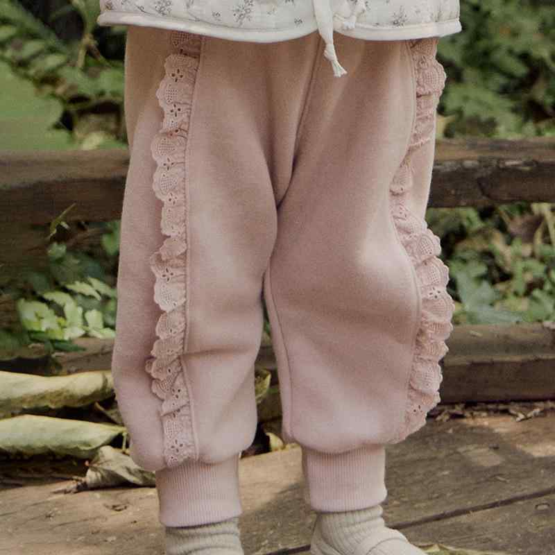 子供服 パンツ 女の子 裏起毛パンツ 秋冬 女児 レギンスパンツ 幼児 かわいい 無地 厚手 ロングパンツ 90 100 110 120 130 140 150cm