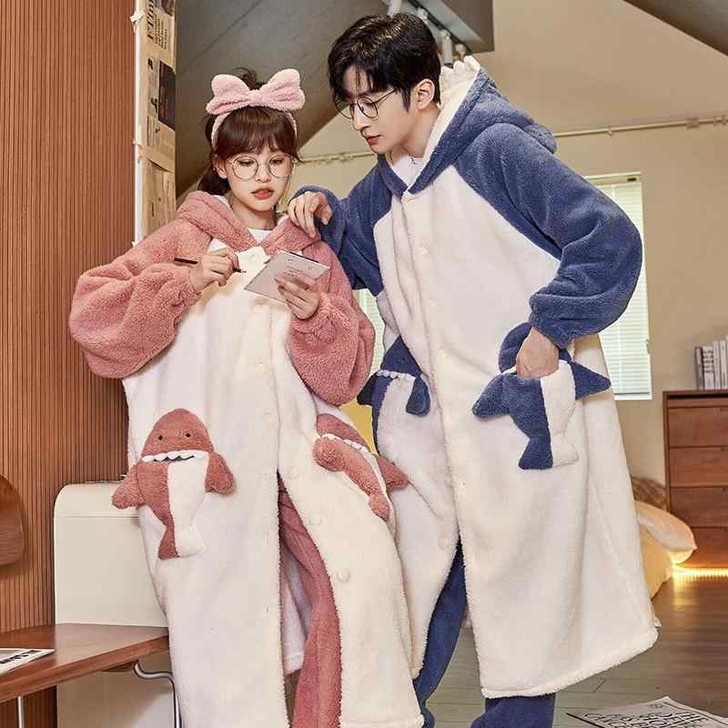 パジャマ レディース 秋冬用 フランネル 厚手 あったか ルームウェア 部屋着 かわいい 長袖 長ズボン 上下セット メンズ 男性用 大きいサイズ ゆったり バスローブ 珊瑚マイヤー｜イーマイショップ