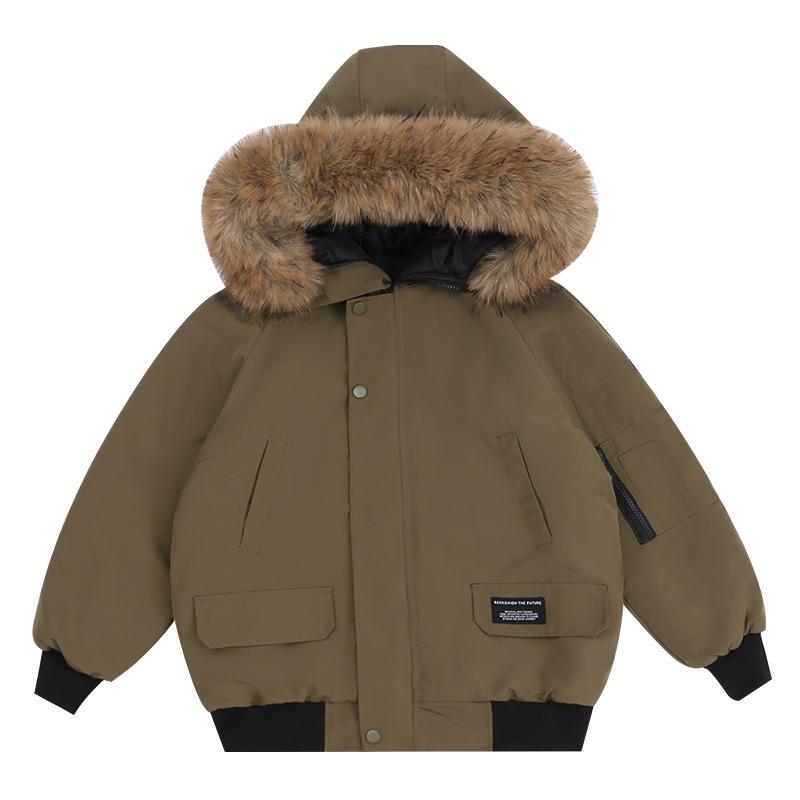 子供服 ガールズ 中綿入りジャケット フード付き ジャンパー アウター 秋冬 厚手 かわいい ゆったり 公園着 通学 普段使い｜イーマイショップ