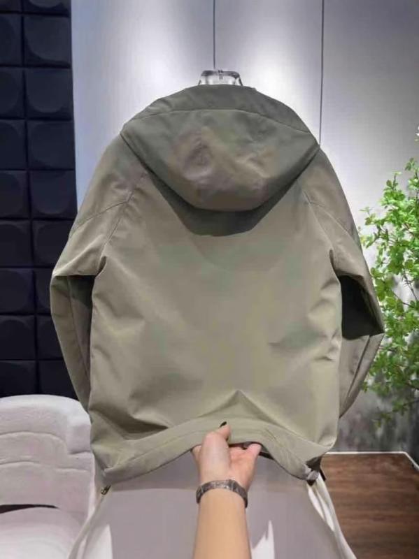 ジャケット 男性用 ブルゾン 秋冬 韓国風 ファッション 青年 アウター ジャンパー 厚手 撥水 防寒 普段使い 作業着 ポリエステル ブラック カーキ パープル｜イーマイショップ 7,453円