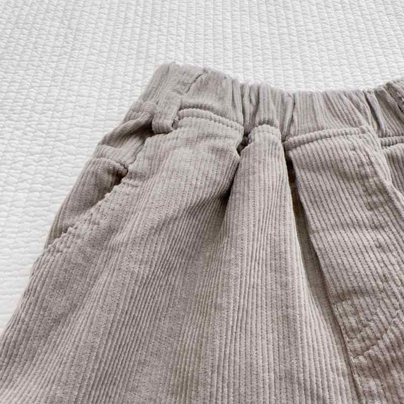 子供服 パンツ ベビー服 ロングパンツ 春秋 ズボン 男の子 女の子 幼児 伸縮性 ウエストゴム ゆったり 普段着 かわいい グレー アイボリー