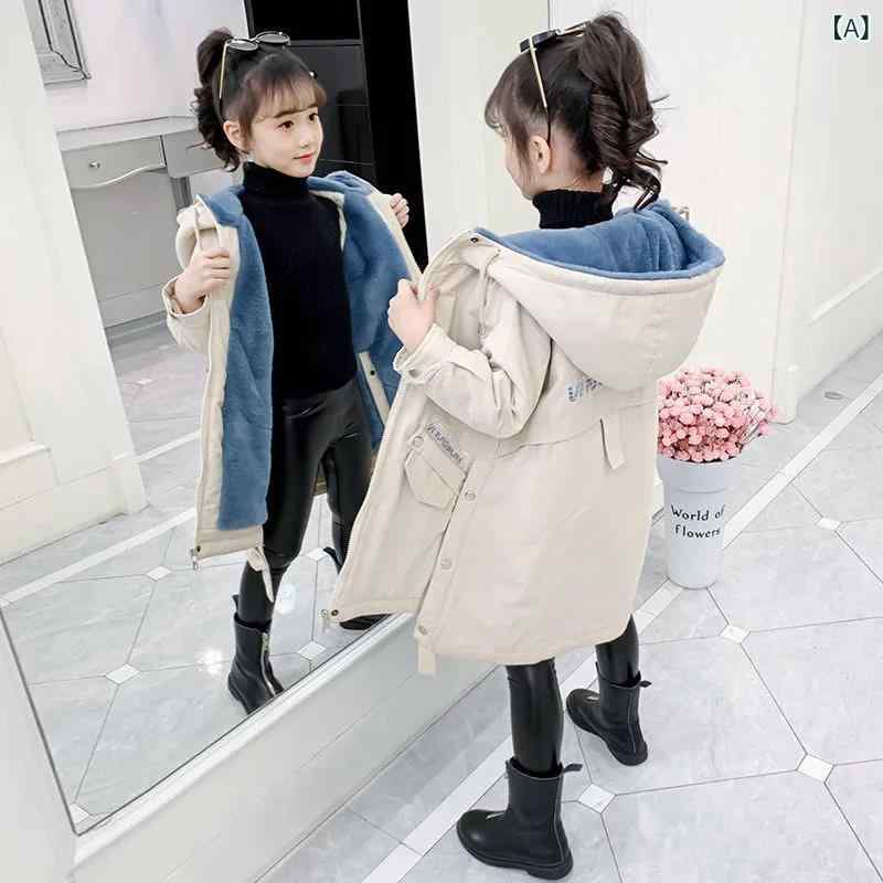子供服 アウター 女の子 中綿入りジャケット ボア付き コート キッズ ガールズ 防寒 普段使い 通学 花柄 裏地 ポリエステル 冬