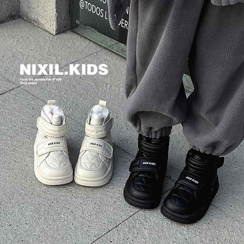 子供靴 スノーブーツ キッズ ファッション ガールズ ボーイズ 運動靴 ショートブーツ 大判 綿 超纤 1歳 2歳 3歳 4歳 5歳 6歳 7歳 8歳 9歳 10歳 11歳 12歳 13歳 14歳 15歳 16歳画像