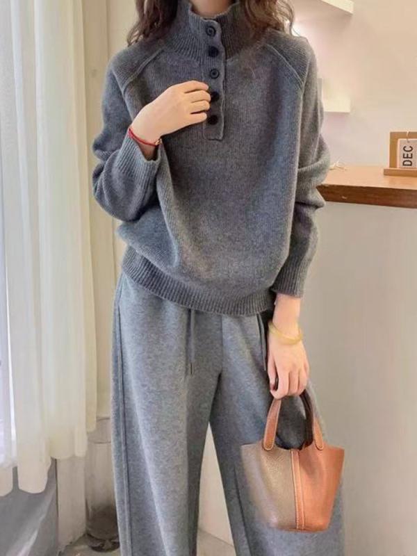 ニット レディース 秋冬 小柄 高見え あったか ニットソー プルオーバー トップス 長袖 ゆったり かわいい 灰色 ワインレッド ブラウン オフホワイト