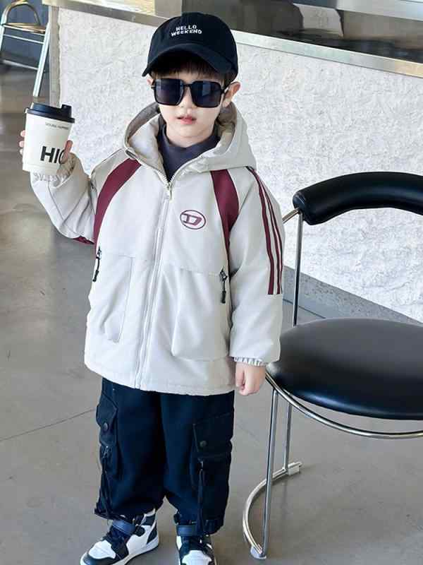子供服 アウター 男の子 裏起毛 ジャケット 秋冬 中綿コート 厚手 ボーイズ ウィンター コート 防寒 90cm 100cm 110cm 120cm 130cm 140cm 150cm